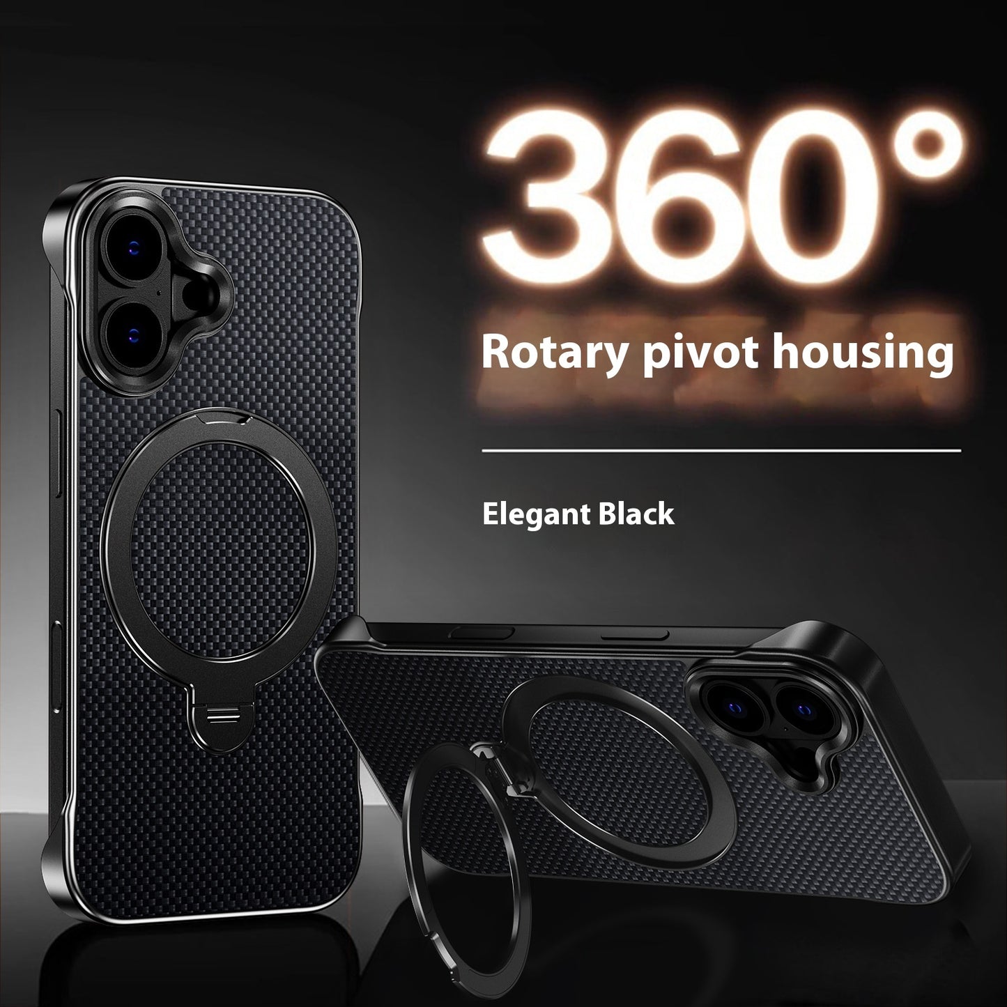 Suitable For 171615Promax Aramid Fiber  Bracket Frameless Phone Case