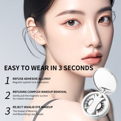 Magnetic Eyelashes with Storage Box & Applicator