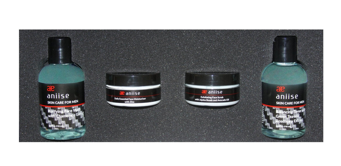 Men’s Skincare Set – 4-Step Face Care Routine