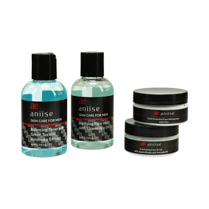 Men’s Skincare Set – 4-Step Face Care Routine